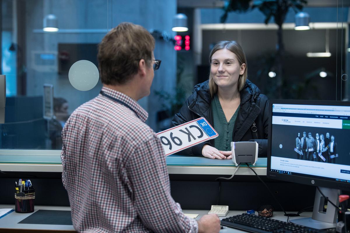 Kernemedarbejder i Motorstyrelsen
