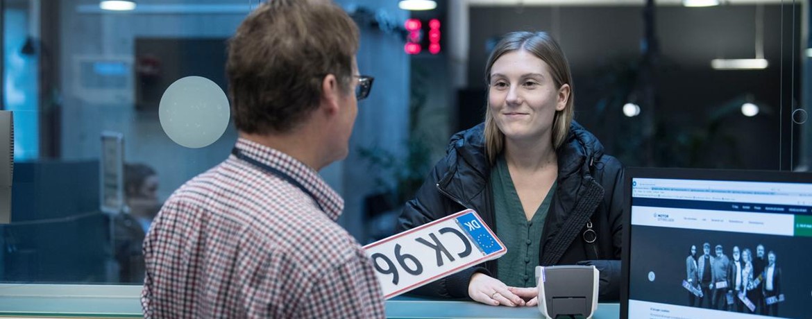 Kernemedarbejder i Motorstyrelsen